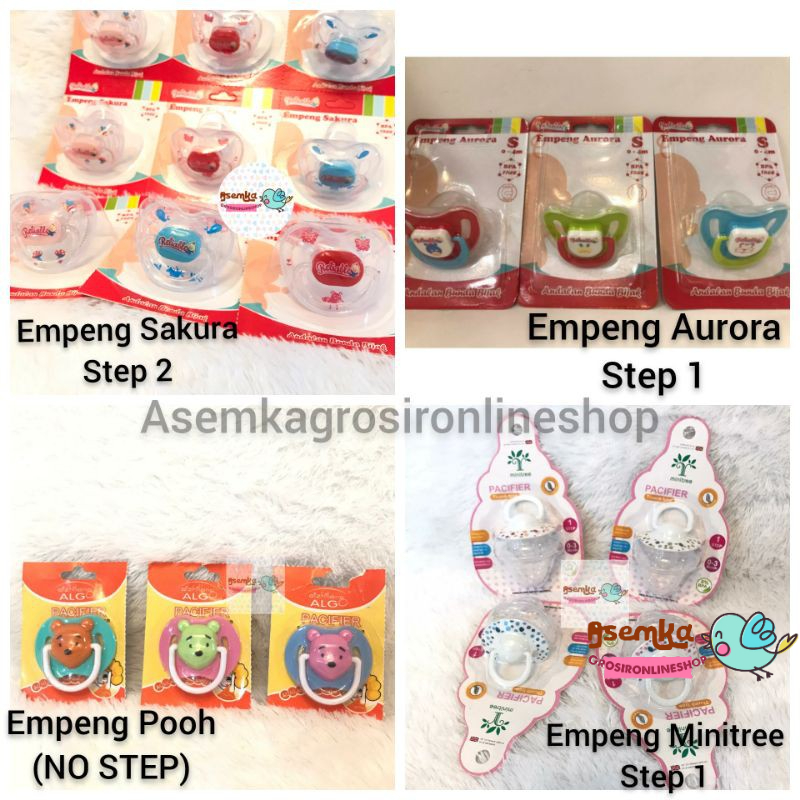 BANYAK MODEL EMPENG BAYI STEP 1 STEP 2 NEWBORN RELIABLE MINITREE Aurora