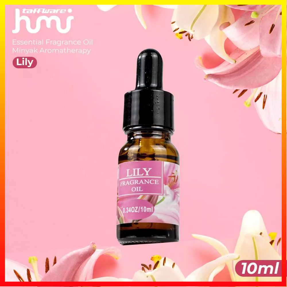 Pengharum Ruangan Diffuser Pelembap Pure Essential Fragrance Oils Minyak Aromatherapy Khusus Larut Dalam Air 10ml - 7RHXEGXX