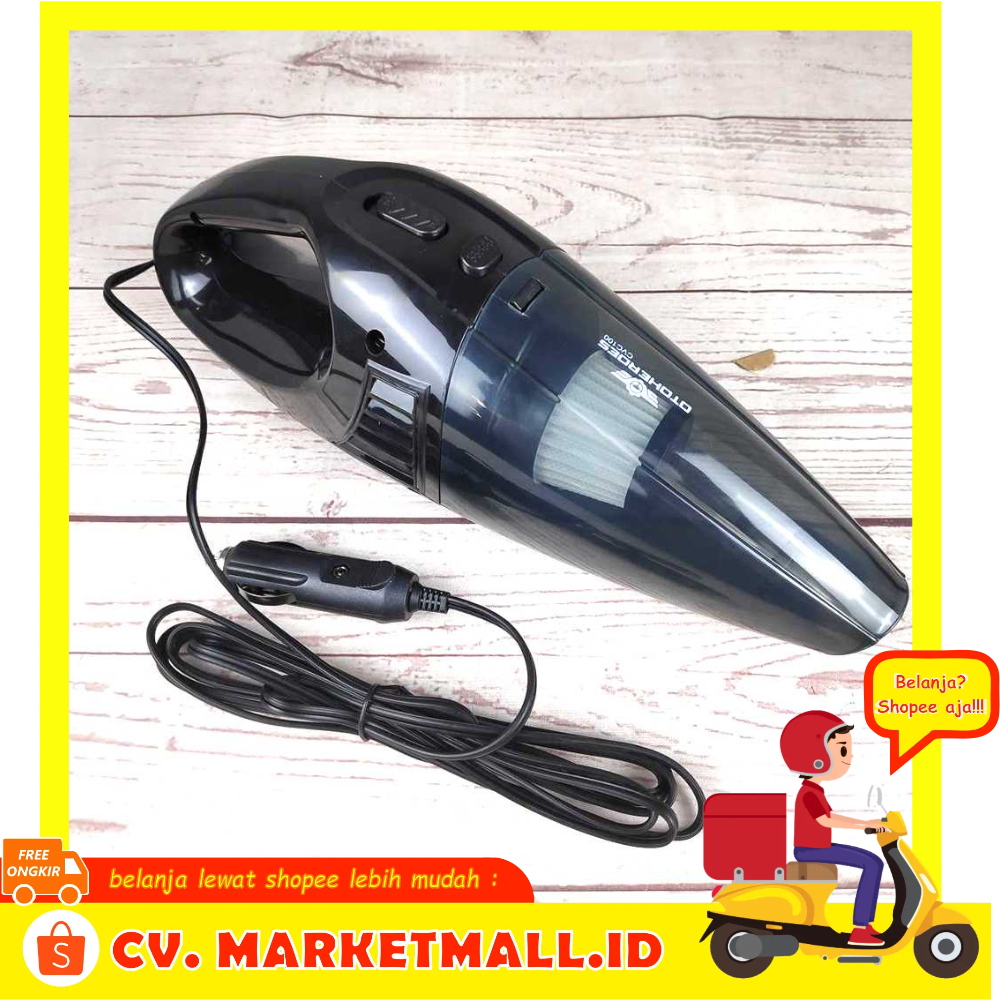 Vacuum Cleaner Penyedot Debu Mobil 12V 70W Sistem Penyaringan HEPA OTOHEROES - 7RRSG5BK