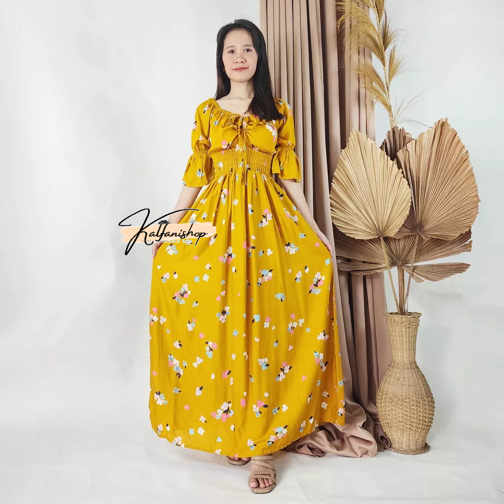 Dress Bali Andini Jumbo Panjang