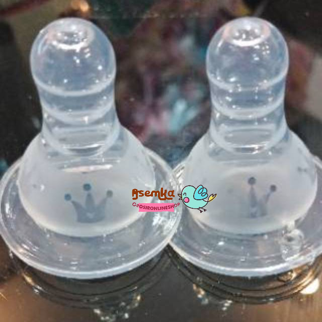 KARET DOT STROBERI MAHKOTA / dot ulir terbaik/ dot ulir karakter / dot botol susu /dot silicone