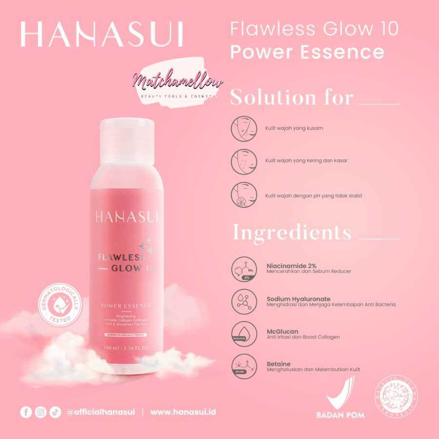 ❄️MATCHA❄️ HANASUI SKINCARE FLAWLESS SERIES - CREAM CLEANSER ESSENCE ORIGINAL