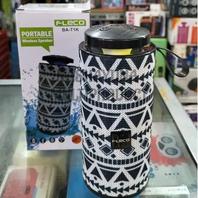 SPEAKER BLUETOOTH FLECO MOTIF BATIK SUPORT MP3/RADIO/AUX/MEMORY