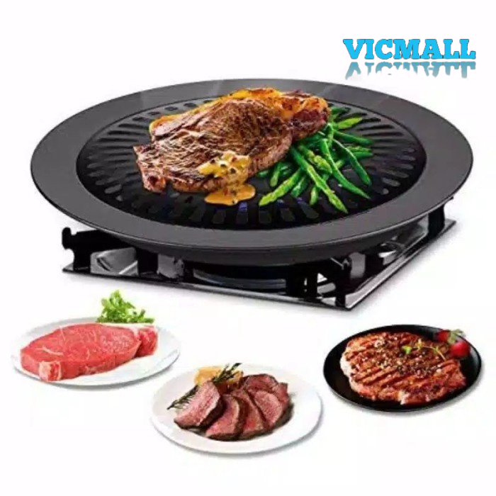 VICMALL - PANCI PEMANGGANG SQUARE GRILL PAN 20CM , 24CM , 28CM/ PANCI PANGGANG GRILL PAN / SQUARE GRILL LIPAT 20CM , 24CM , 28CM/ PANCI PANGGANG LIPAT 20CM , 24CM , 28CM/ BAKAR DAGING SERBAGUNA