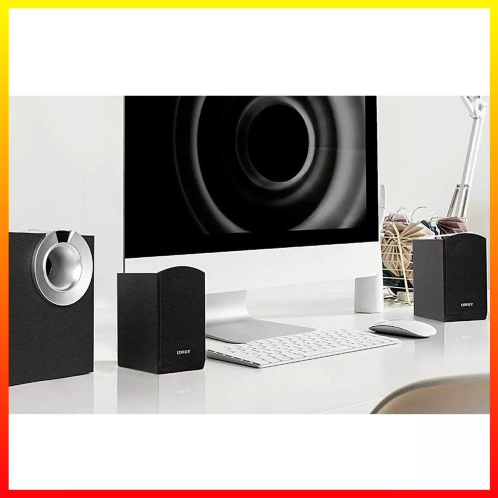 Subwoofer Speaker System Multimedia 2.1 Komputer Notebook TV Audio Bluetooth Edifier M206BT - I7SK2RBK