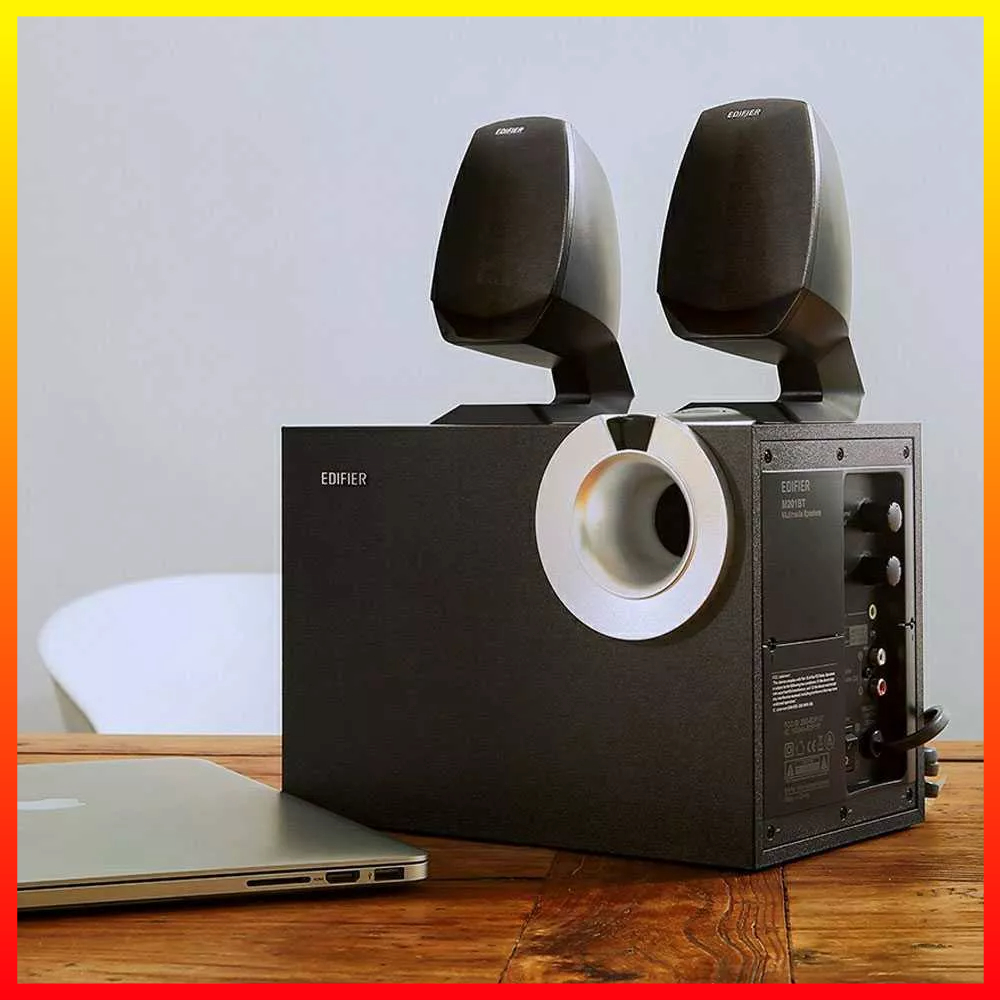 Speaker Subwoofer Komputer Bluetooth 5.0 Multimedia 2.1 System Edifier M201BT - I7SK2QBK