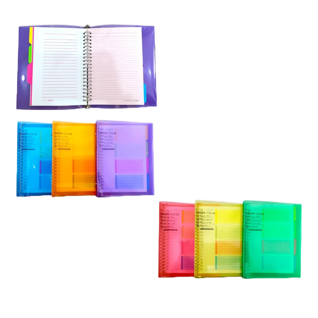 

Binder Transparan Topla