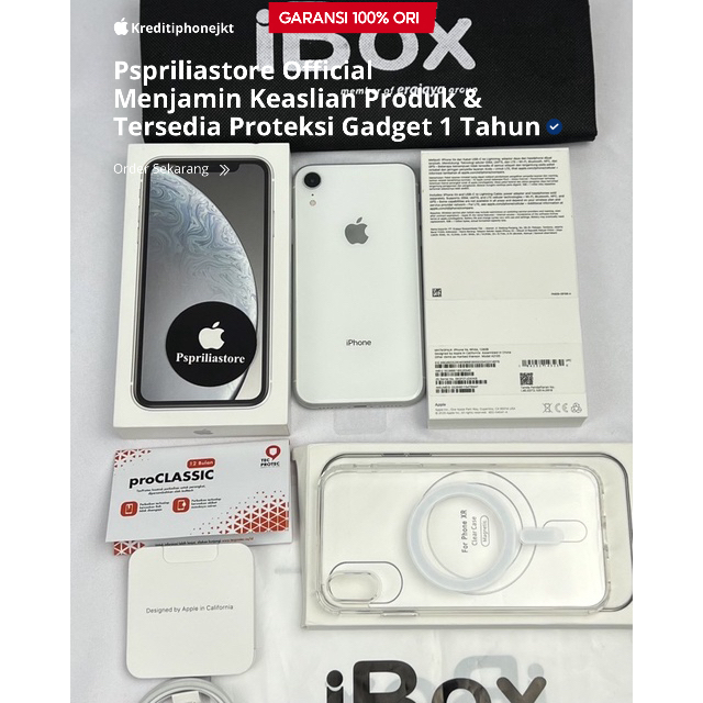 IP Xr 128GB EX IBOX INDONESIA