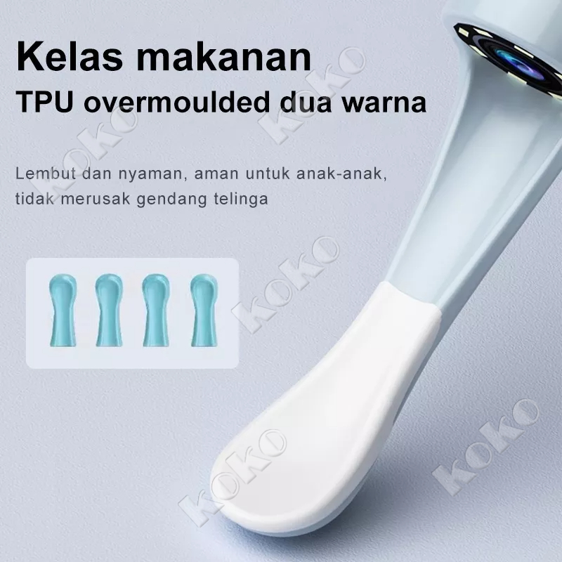 【Penjual Lokal】Korek Kuping LED Smart Visual Ear Stick HD Endoscope Pembersih Telinga Korek Korek Kamera LED Ear Cleaning Endoscope