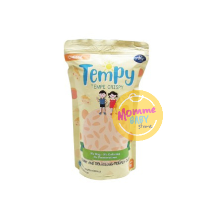 Tempy (Tempe Crispy) NO MSG snack anak sehat keripik tempe MPASI Bayi Sehat