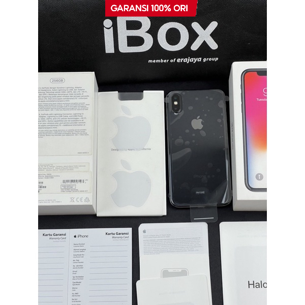 Terbaru Iphone X ibox - 64GB 256GB - Like New - JAMINAN ORI