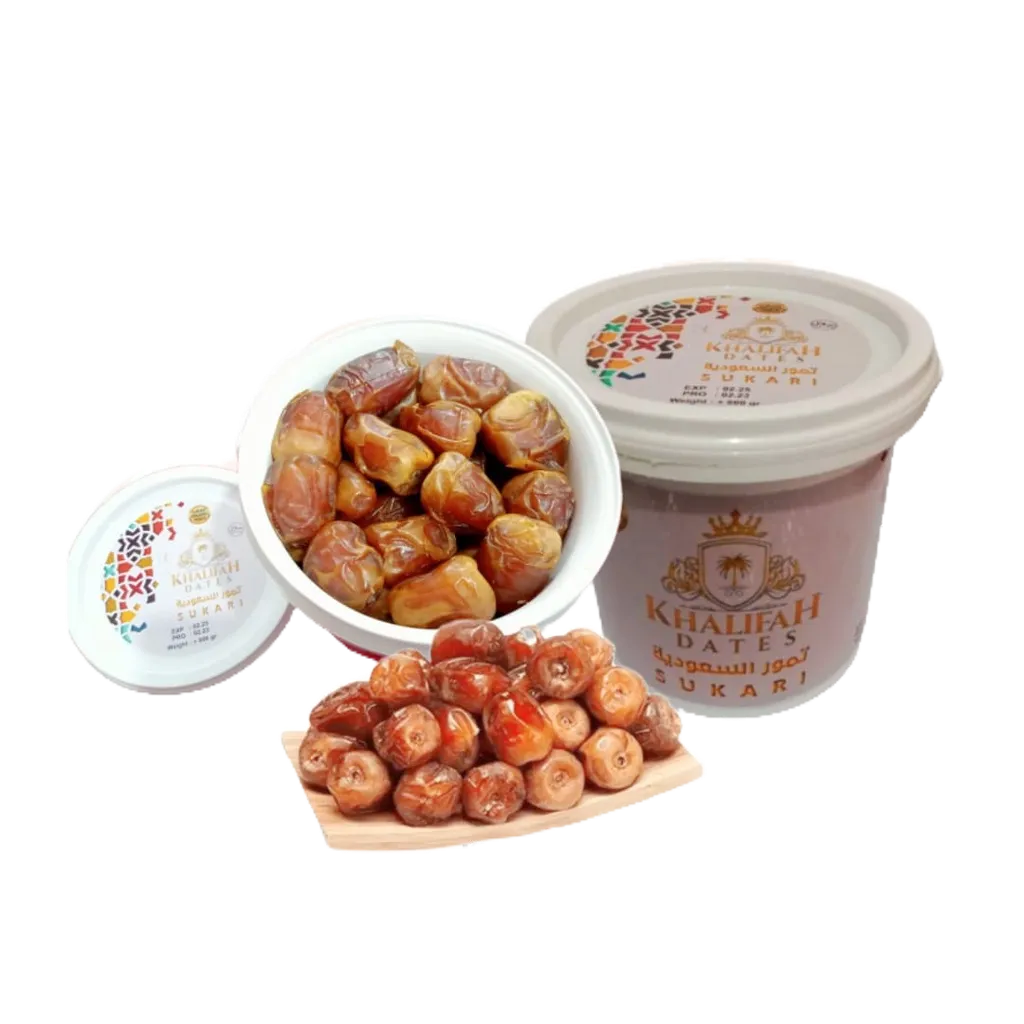 Kurma Sukari Premium Khalifah Dates 800 gram | Kurma Sukari Ember High Quality | KURMA SUKARI BASAH 