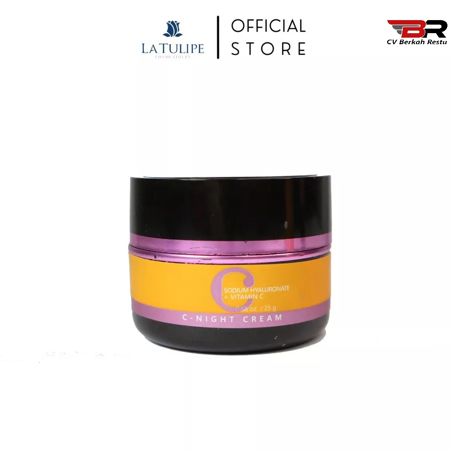 La Tulipe C Series 25gr - C-Night Cream (Pelembab Wajah)