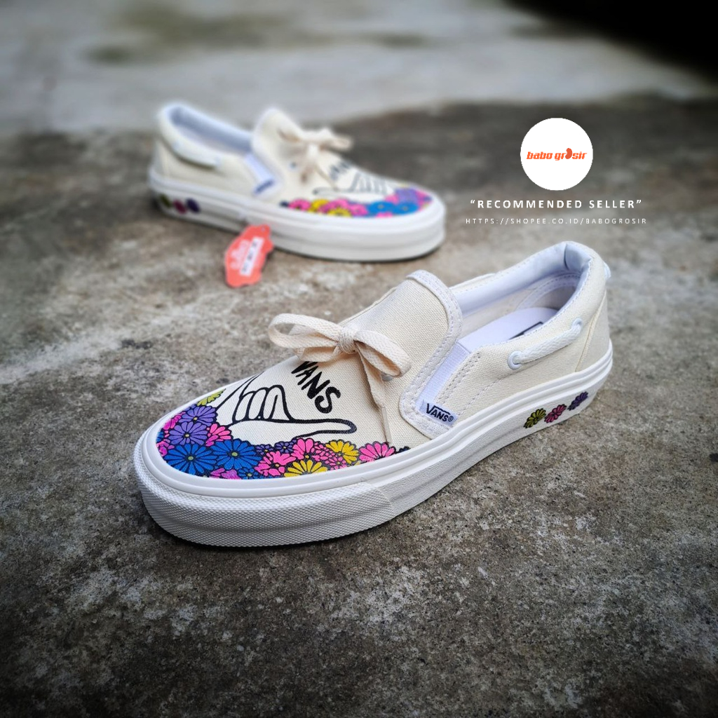 PROMO Sepatu Sneakers Vans Slip On Krisgoto Japan Style Premium Import Quality, Harga Termurah, Kualitas Terbaik dan Terjamin