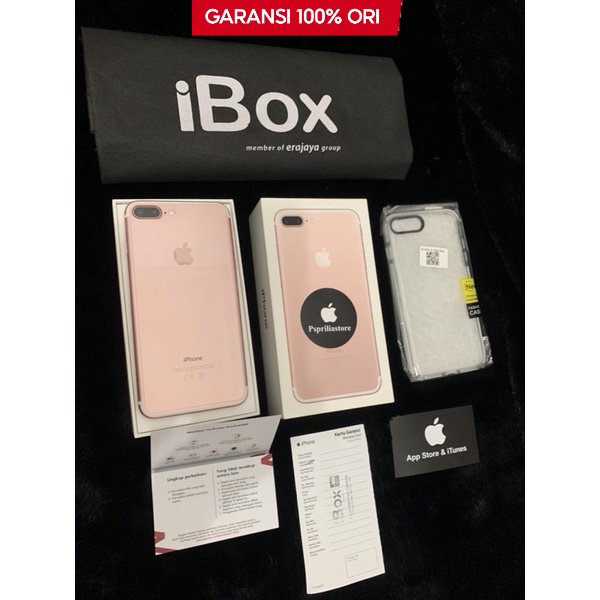 IP 7 plus ibox - 32GB 128GB - Like New - JAMINAN ORI