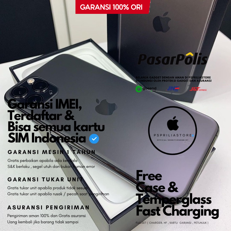 IP 11 Pro Max - 64GB 256GB - Like New - JAMINAN ORI