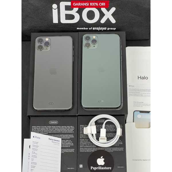 Terbaru IP 11 Pro Max ibox - 64GB 256GB - Like New - JAMINAN ORI