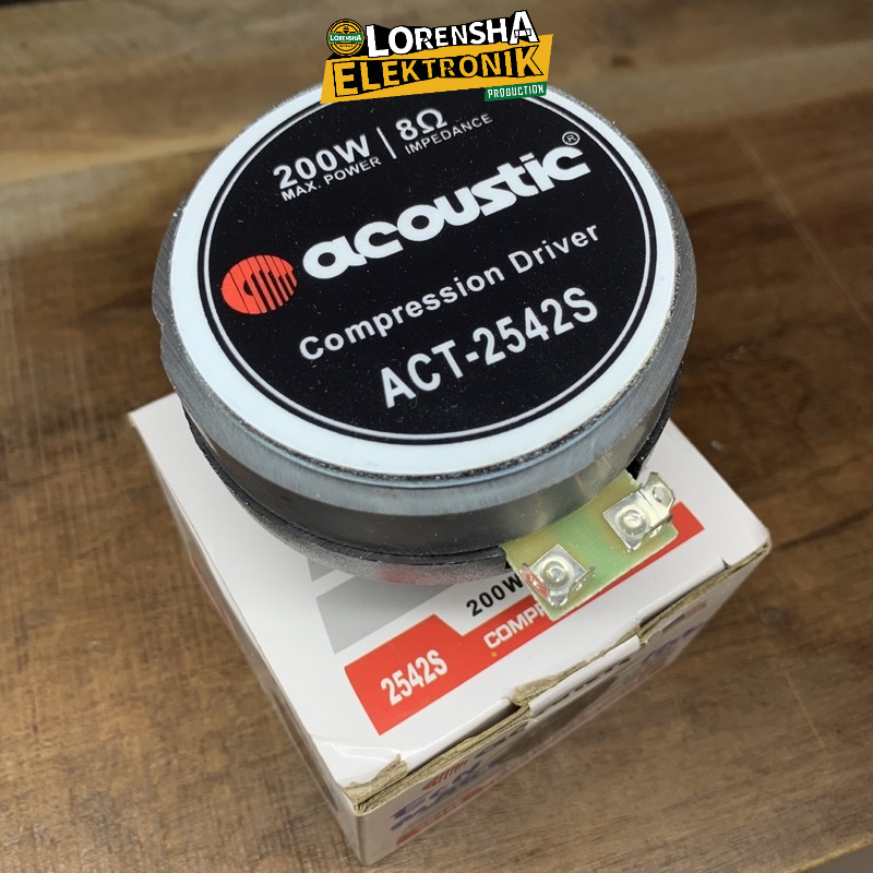 Driver Tweeter Acoustic 2542S Compression Driver 200 Watt