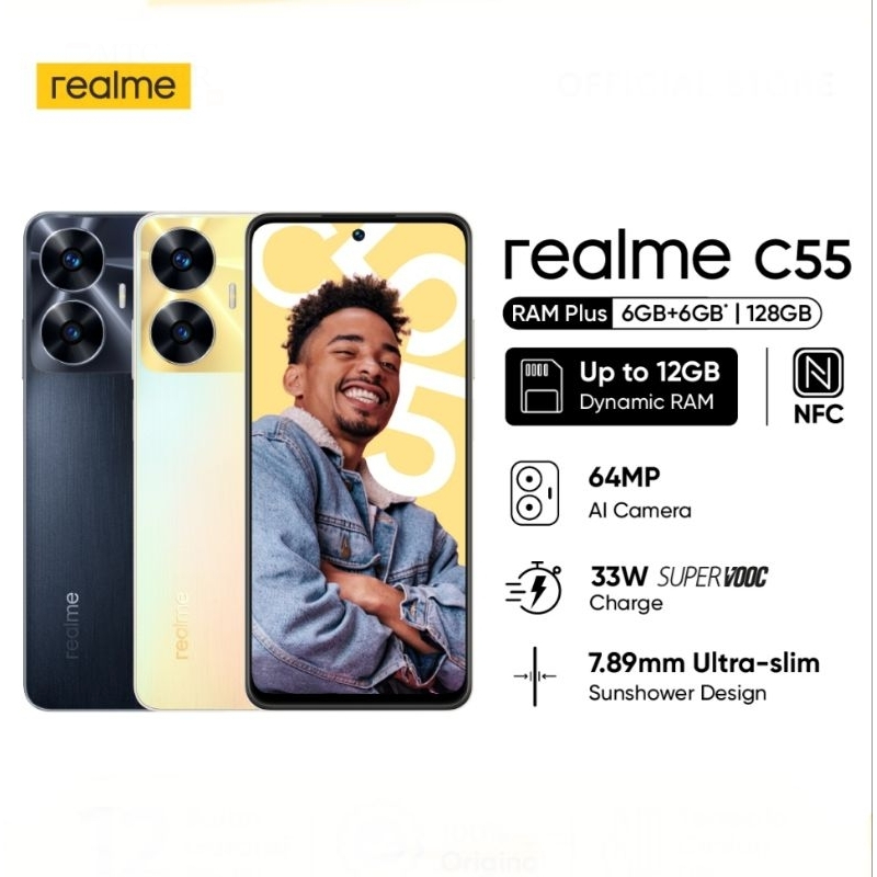 REALME C55 6/128 | 8/256 GARANSI RESMI