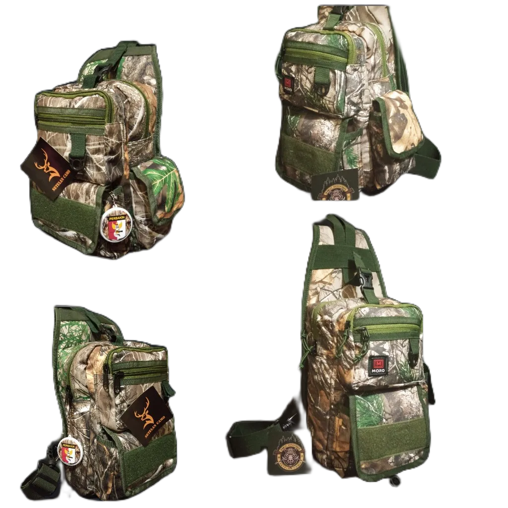 TAS CAMO SLING EDGE / TAS SLEMPANG CAMO / WAISTBAG CAMO / TAS CAMO REALTREE