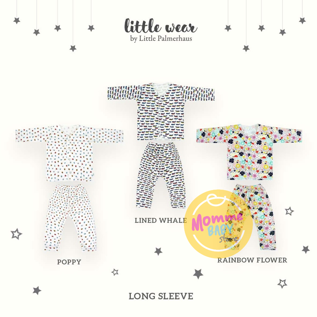 Little Palmerhaus Button Tee Long Sleeve Setelan Piyama Panjang Anak LIBBY EARTH COMFY SET PANJANG Libby