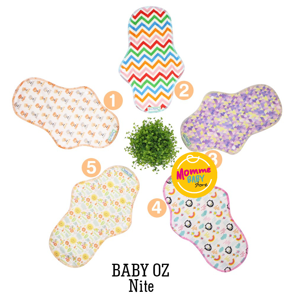 Pembalut Kain Wanita Baby Oz | menstrualpad | menspad | menstrual pad