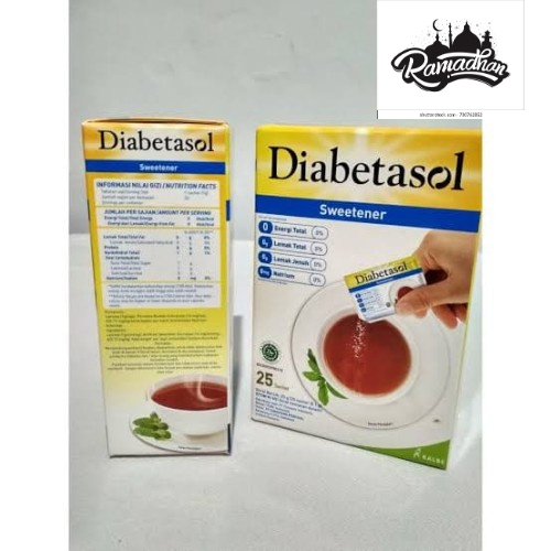 

Diabetasol sweetener 25pcs