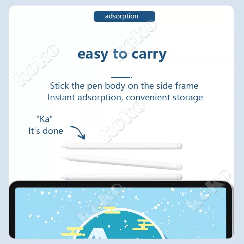 【Penjual Lokal】Stylus pen Universal Capacitive Stylus Touch for apel Android Phone