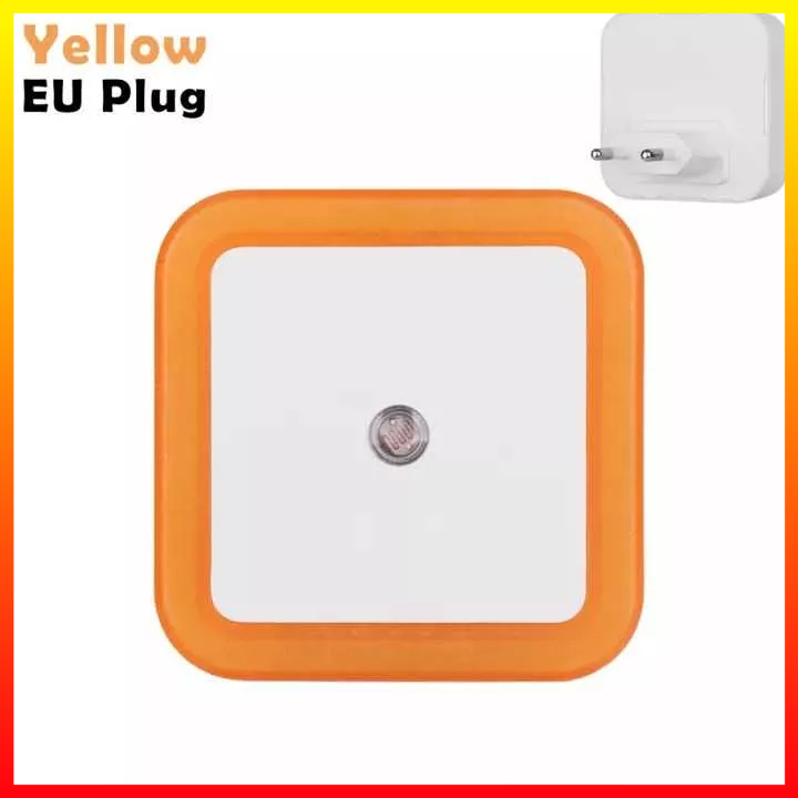 Lampu Tidur Minimalis LED Pintar Soket EU Plug Sensor Cahaya Hemat Energi 220V 0.5W Goodland W1682 - 7CLL3JBL