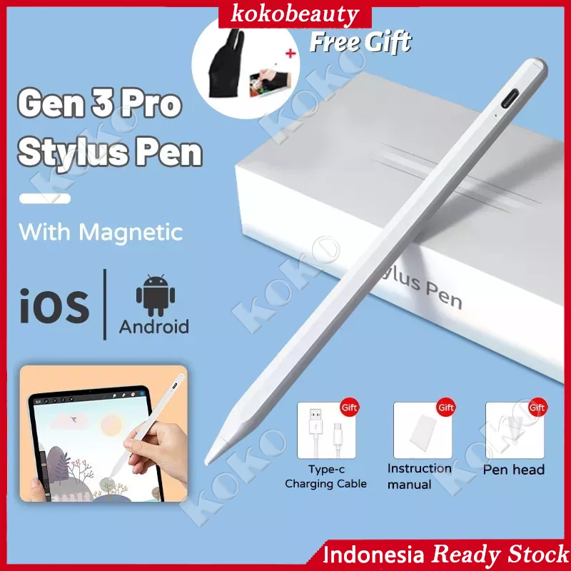 【Penjual Lokal】Stylus pen Universal Capacitive Stylus Touch for apel Android Phone