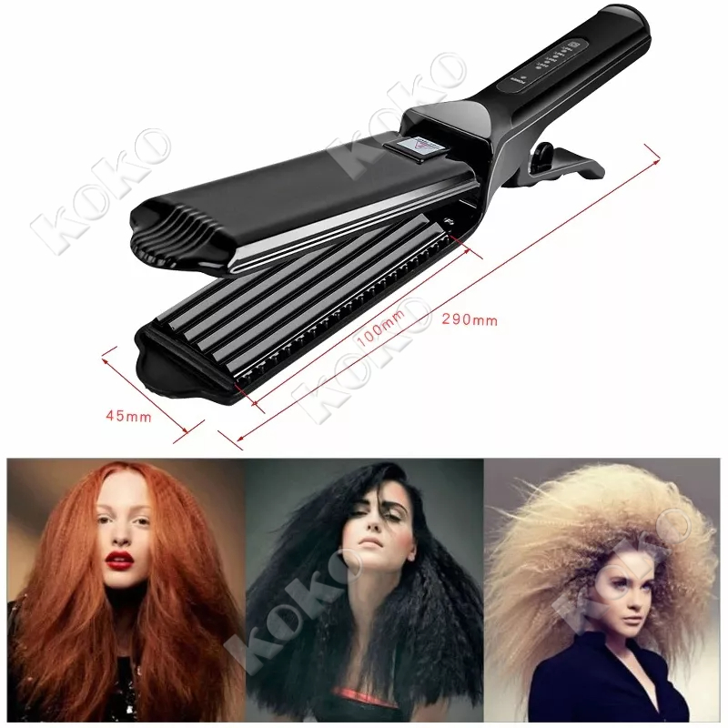 【Penjual Lokal】Alat penataan rambut Catokan Rambut Hair Straightener Catok Rambut Lurus Keriting Rambut keriting jagung