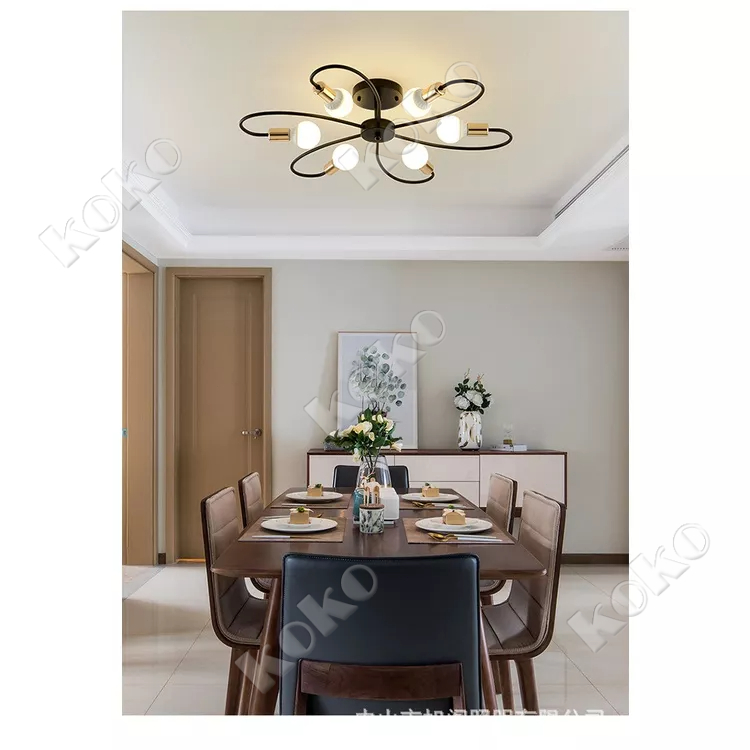 【Penjual Lokal】Bola-berbilang-Lampu-Gantung-Nordic-Chandelier-Eropa-Modern-Lampu-Gantung-Nordic-Dekorasi-Rumah-Lampu-Langit-langit-Makan-Lampu-Gantung-Gantung-untuk-Ruang-Tamu-Ruang-Makan