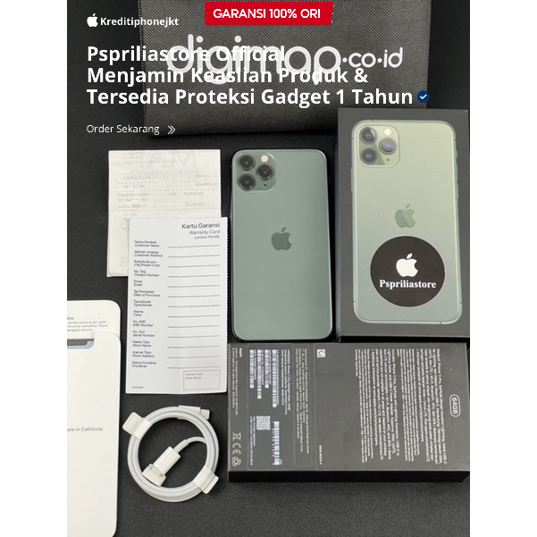Iphone 11 Pro 64GB - 256GB - Digimap Resmi Indonesia