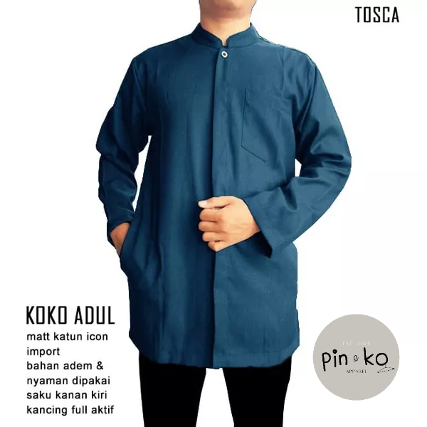 PIK - Koko Kurta Adul/ Koko Pria Dewasa/ Koko Lebaran