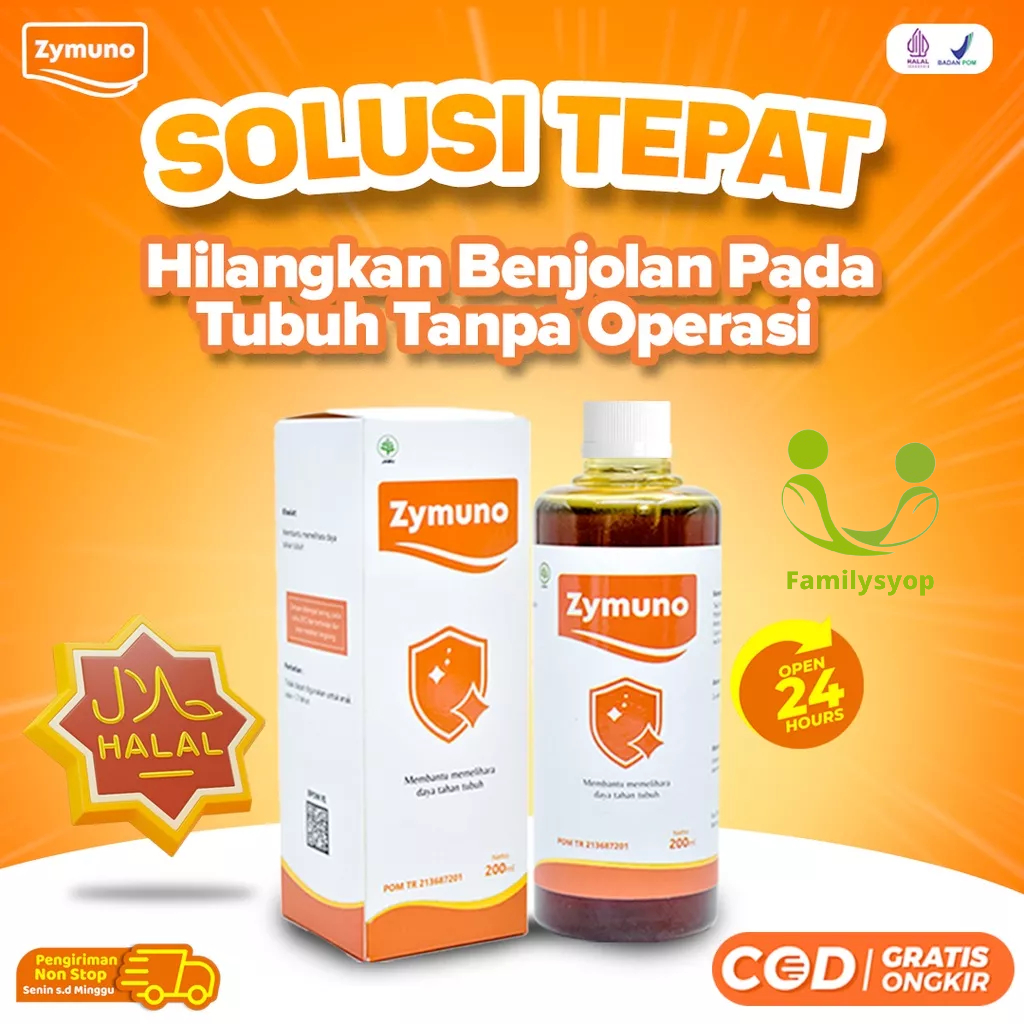 Zymuno – Vitamin Herbal Tingkatkan Daya Tahan Tubuh Imun Jaga Kesehatan Tubuh Cegah Flu Demam Batuk Masalah Pencernaan Bantu Percepat Penyembuhan Penyakit