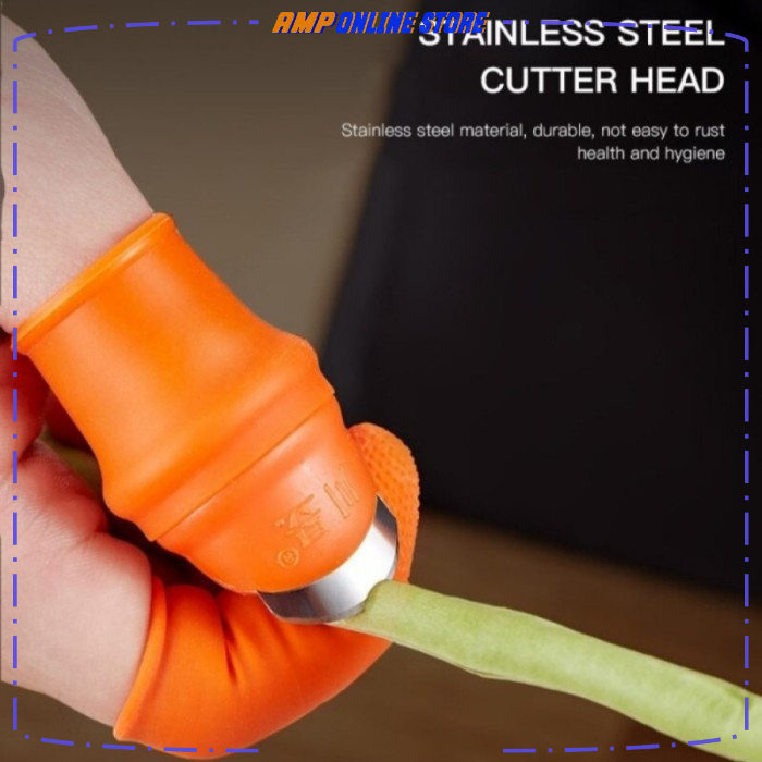 NR Homeware Cover Pisau Jempol Pemotong Sayur  Sarung Jari Jempol Silikon Gratis Ongkir