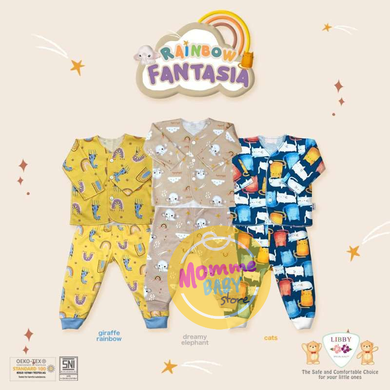 PROMO LIBBY SETELAN PANJANG LIBBY Setelan PANJANG Piyama Baju Bayi setelan aruchi setelan Premium