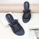 sandal wanita dewasa kulit asli terbaru motiv bunga/sandal kulit