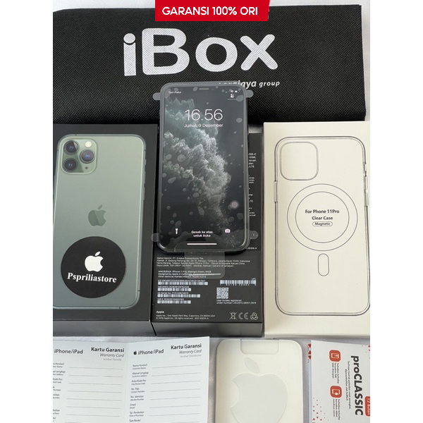 IP 11 Pro IBOX Green - 64GB Fullset ori