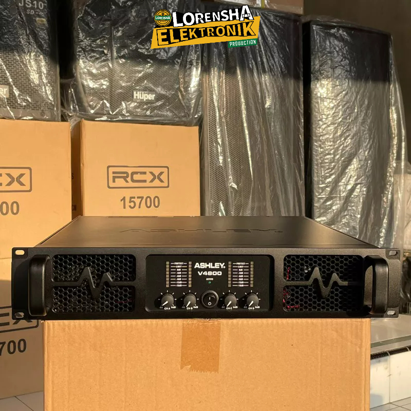 Power Amplifier Ashley V4800 (4 Channel)