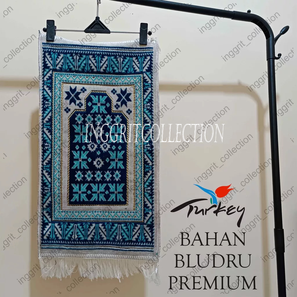 Sajadah bulu tebal Turki premium Bludru Lembut, Sajadah Turki motif yakar ,sajadah Oleh oleh haji dan umro, sajadah souvenir tahlil