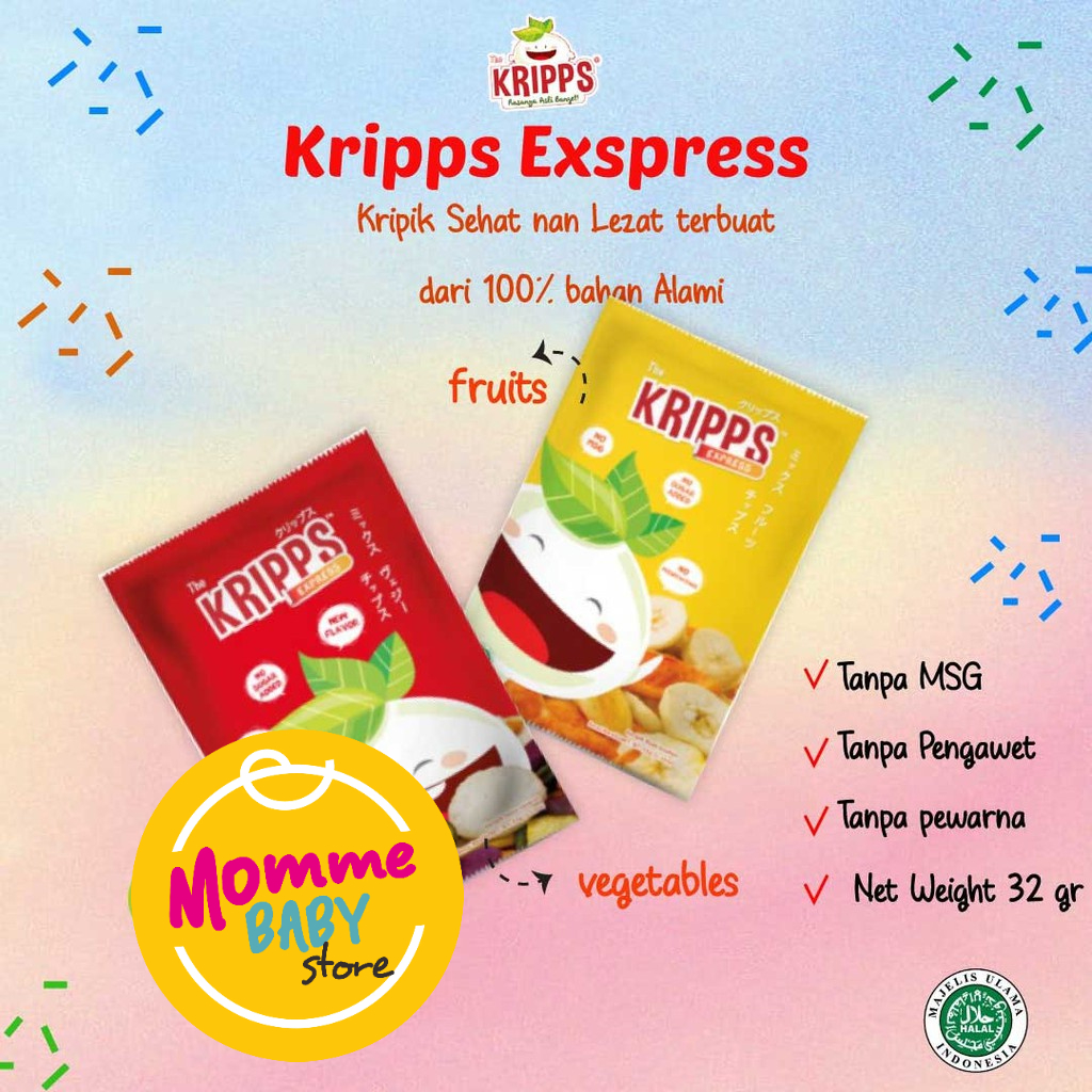 The Kripps Express Keripik Sayur Keripik Buah MPASI Bayi