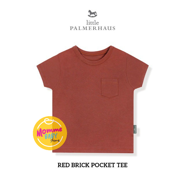 Little Palmerhaus  Pocket Tee 0-6 Tahun GIRL Kaos Bayi Lembut Velvet Libby Aruchi Miyo