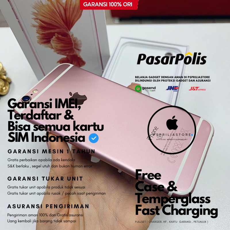 IP 6s Plus - 32GB 64GB - Like New - JAMINAN ORI