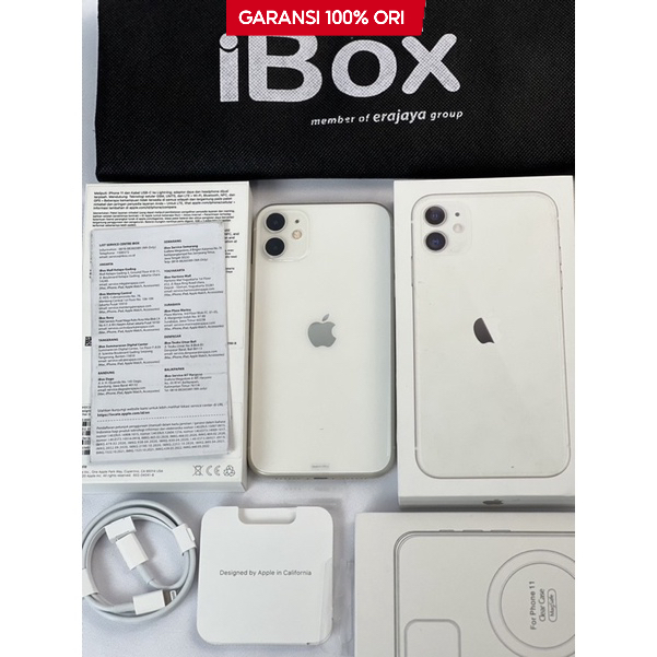 Iphone 11 resmi ibox - 64GB - Garansi Aktif - Like New