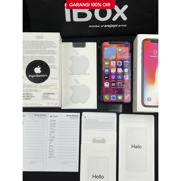 Terlaris Iphone X ibox - 64GB - Like New - Garansi Resmi - JAMINAN ORI