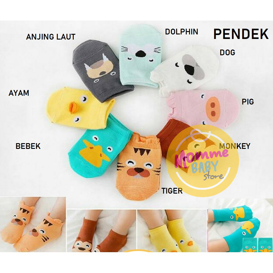 Kaos Kaki Korea Sepatu Bayi Lucu Panjang Premium Anti Slip Baby and Kids Sock LC