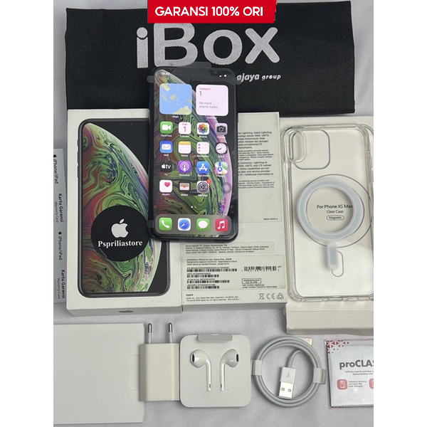 Terlaris IP Xs Max 256GB IBOX - Fullset Original Resmi indo