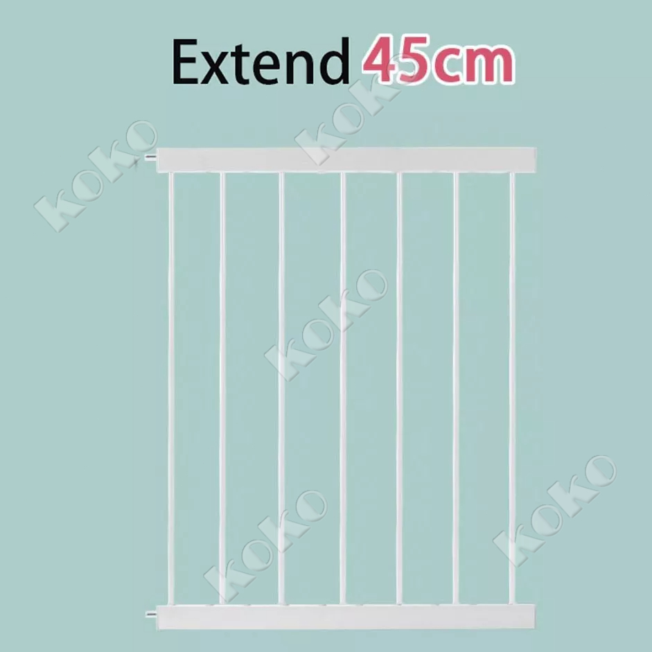 【Penjual Lokal】Baby Safety Gate Extender Bayi Pintu Tangga Pengaman Anak Extender(Attached card slot)