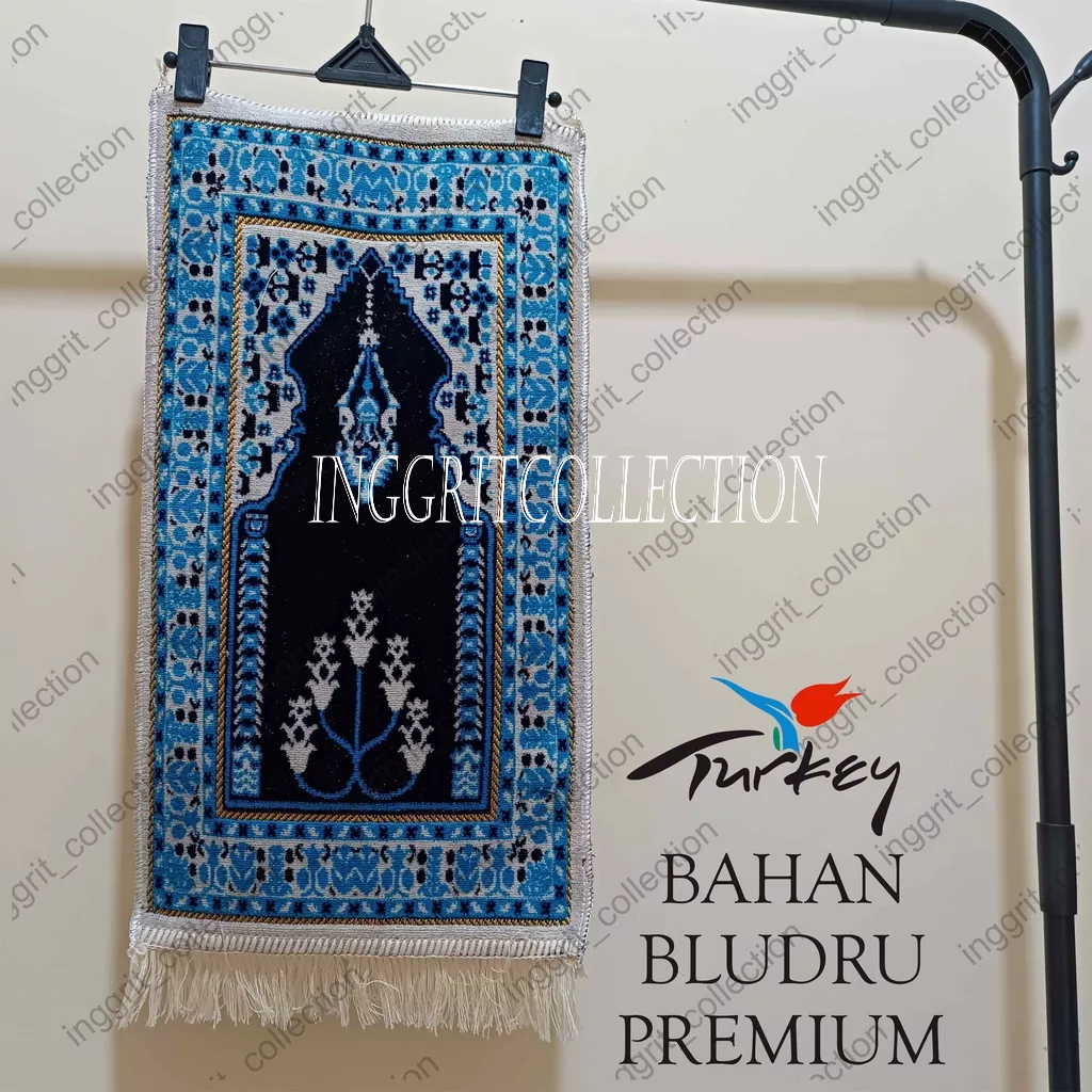 Sajadah bulu tebal Turki premium Bludru Lembut, Sajadah Turki motif yakar ,sajadah Oleh oleh haji dan umro, sajadah souvenir tahlil